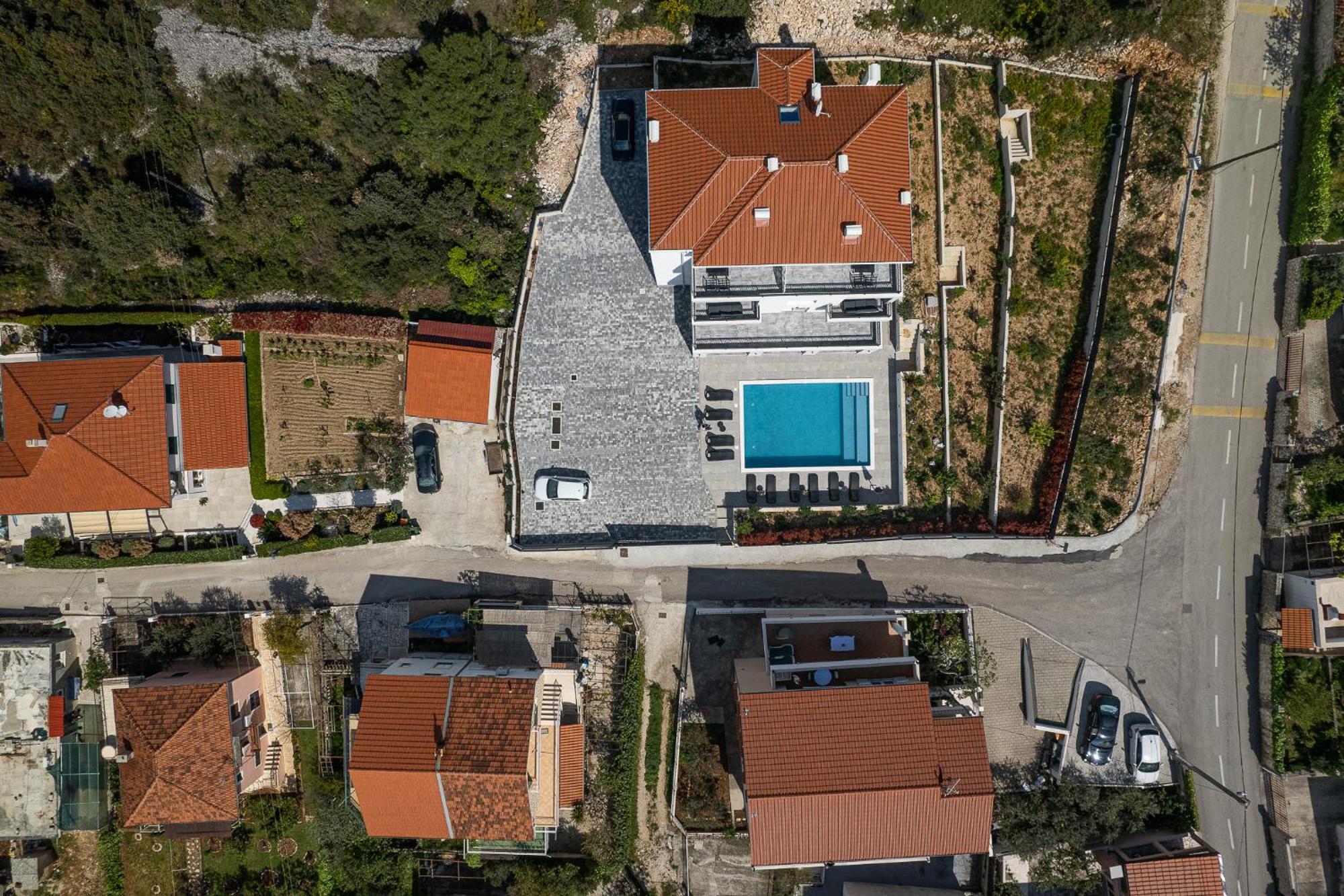 Villa Barbara & Zoran With Free Parking And Heated Swimming Pool Seget Vranjica Bagian luar foto